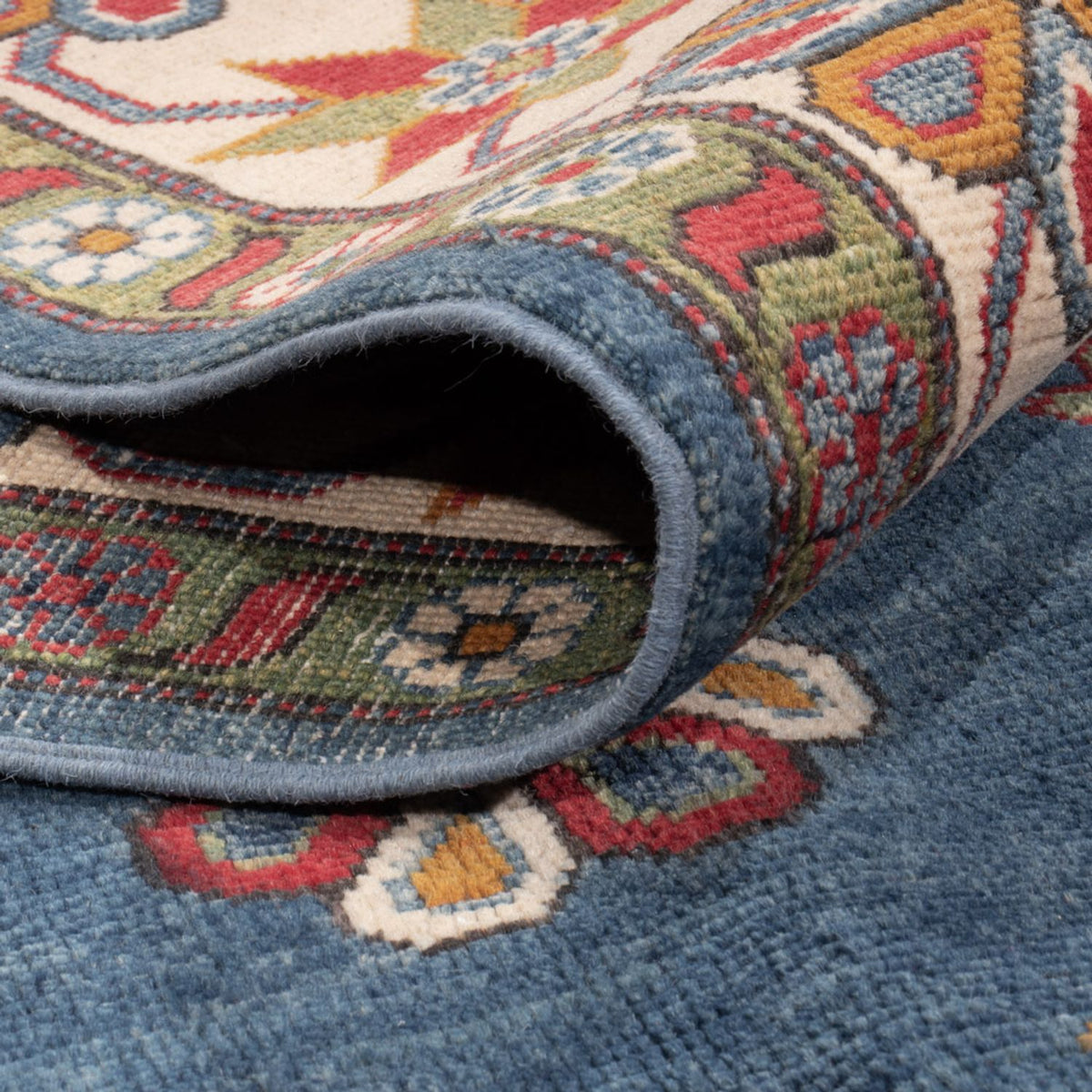 Tapis Ziegler - Kazak - 317 x 257 cm - bleu