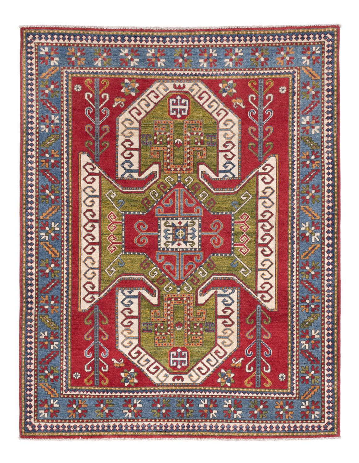 Tapis Ziegler - Kazak - 202 x 159 cm - multicolore