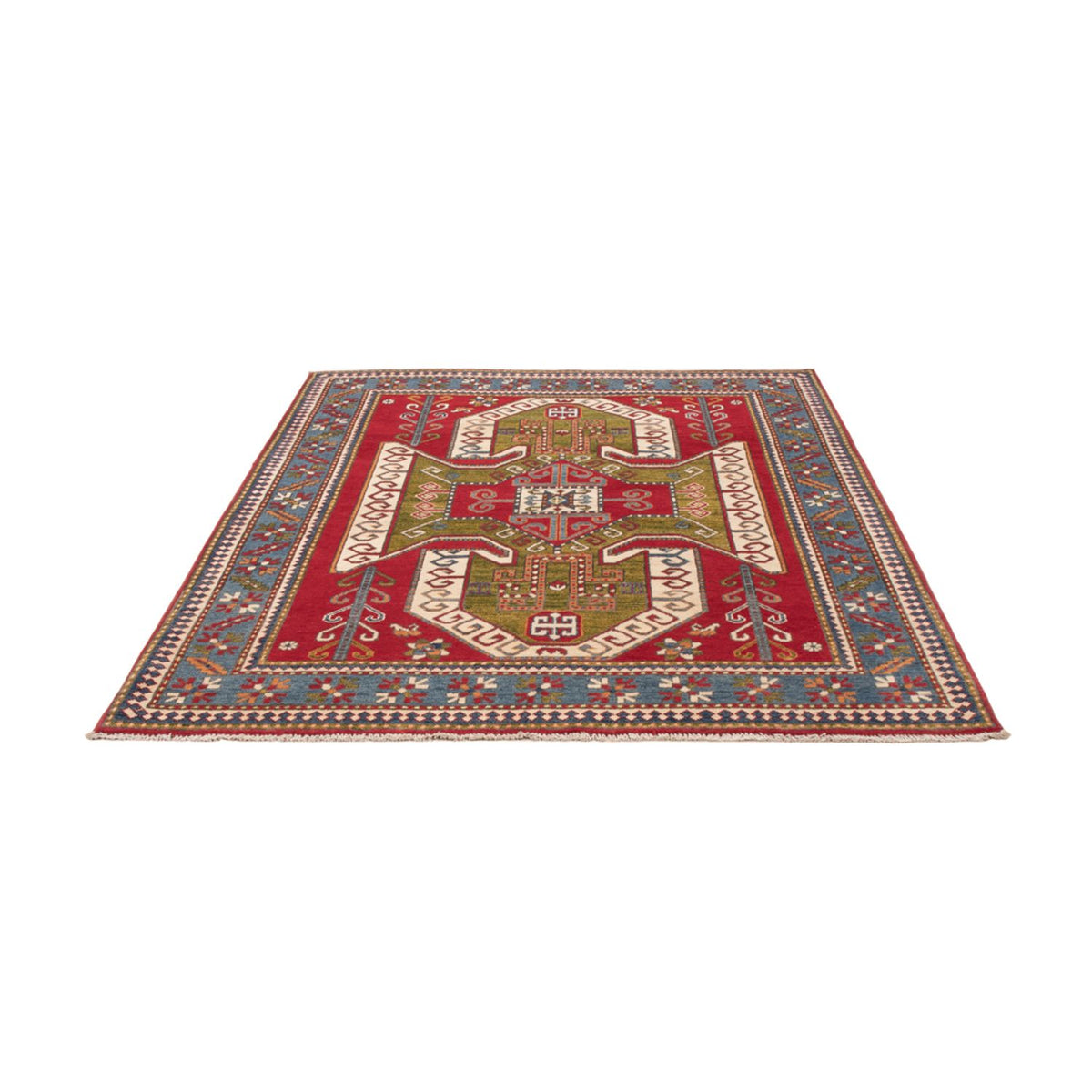 Tapis Ziegler - Kazak - 202 x 159 cm - multicolore