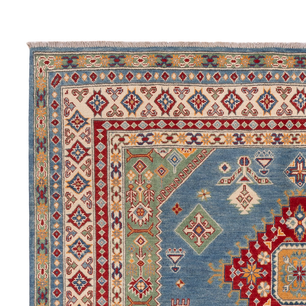Tapis Ziegler - Kazak - 300 x 198 cm - bleu