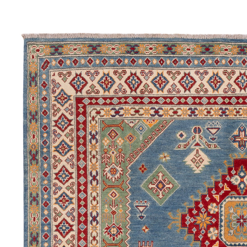 Tapis Ziegler - Kazak - 300 x 198 cm - bleu