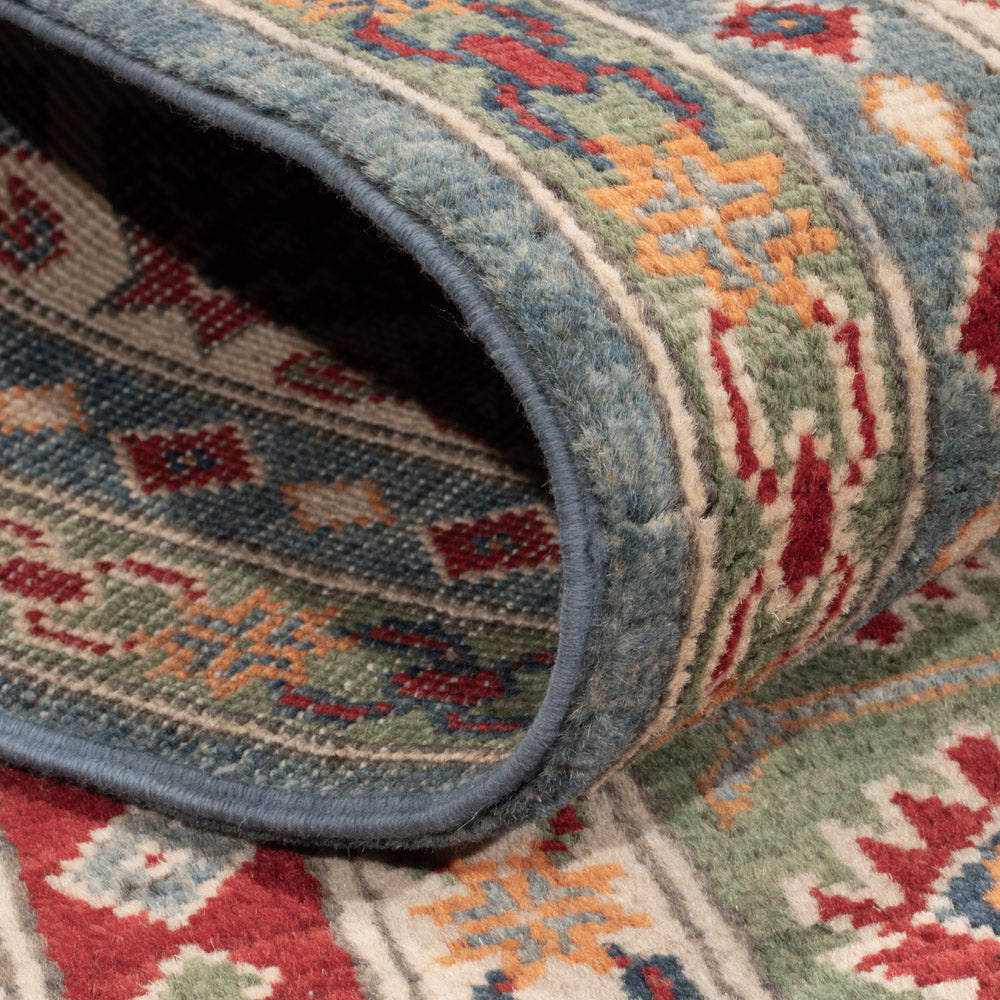 Tapis Ziegler - Kazak - 300 x 198 cm - bleu