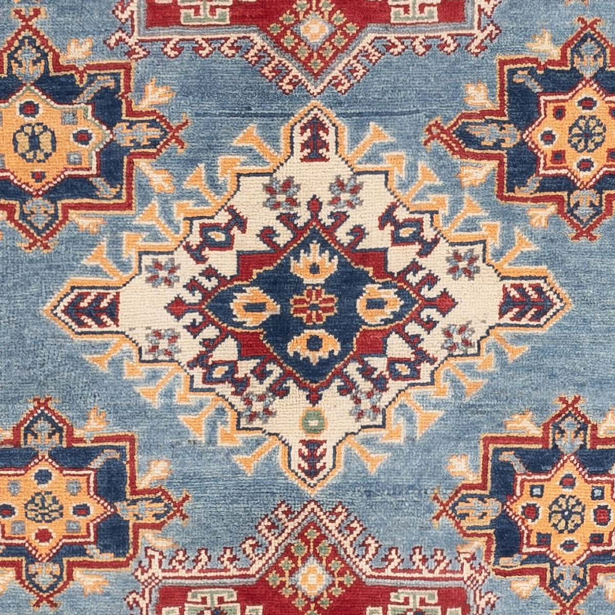 Tapis Ziegler - Kazak - 202 x 153 cm - bleu
