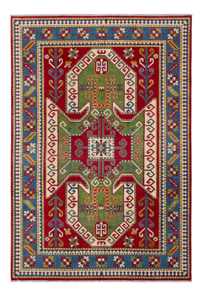 Tapis Ziegler - Kazak - 297 x 202 cm - vert