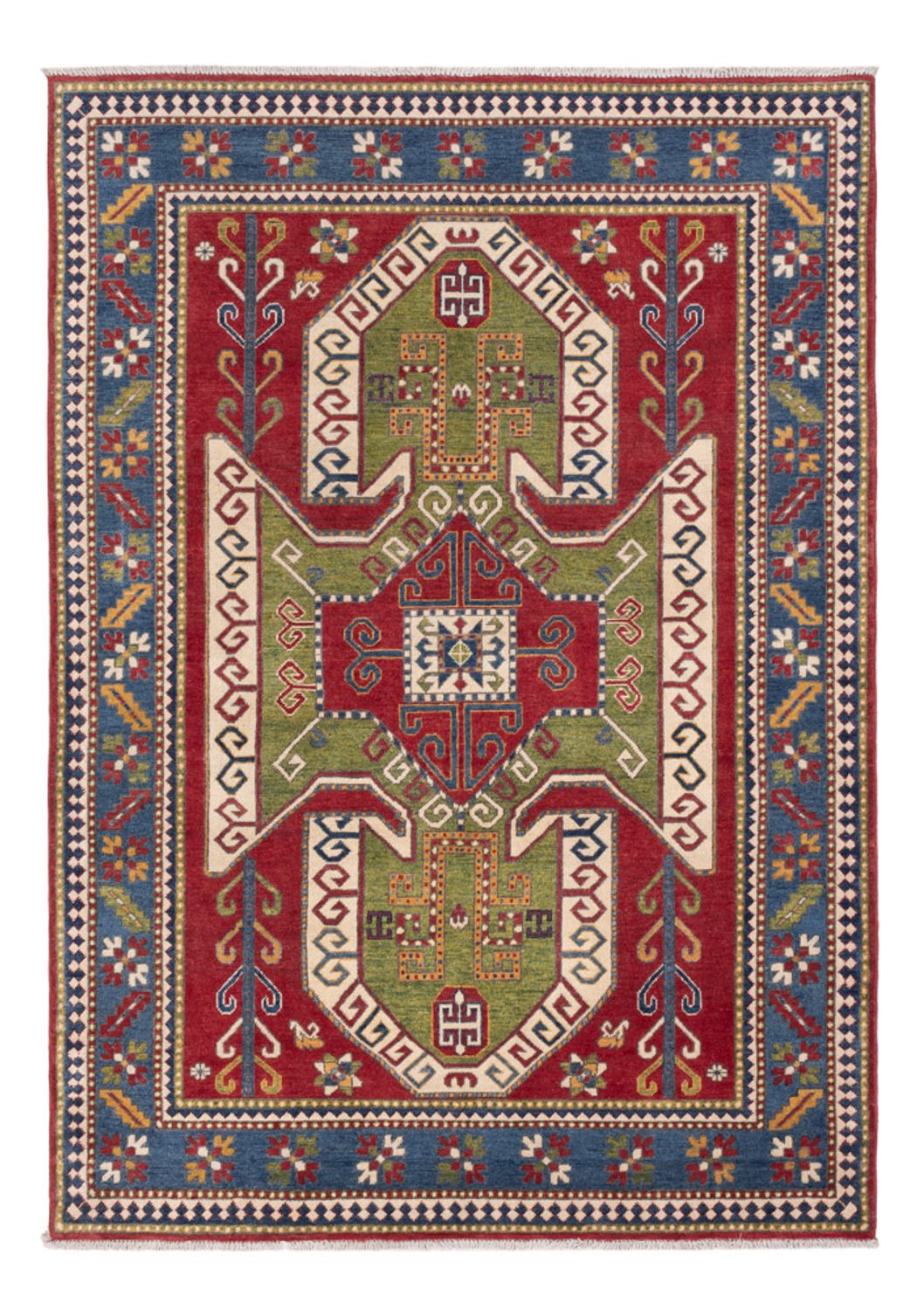 Tapis Ziegler - Kazak - 240 x 174 cm - multicolore