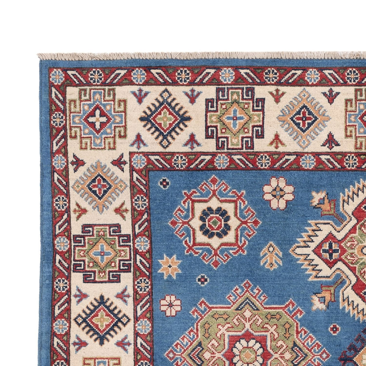 Tapis Ziegler - Kazak - 240 x 167 cm - bleu