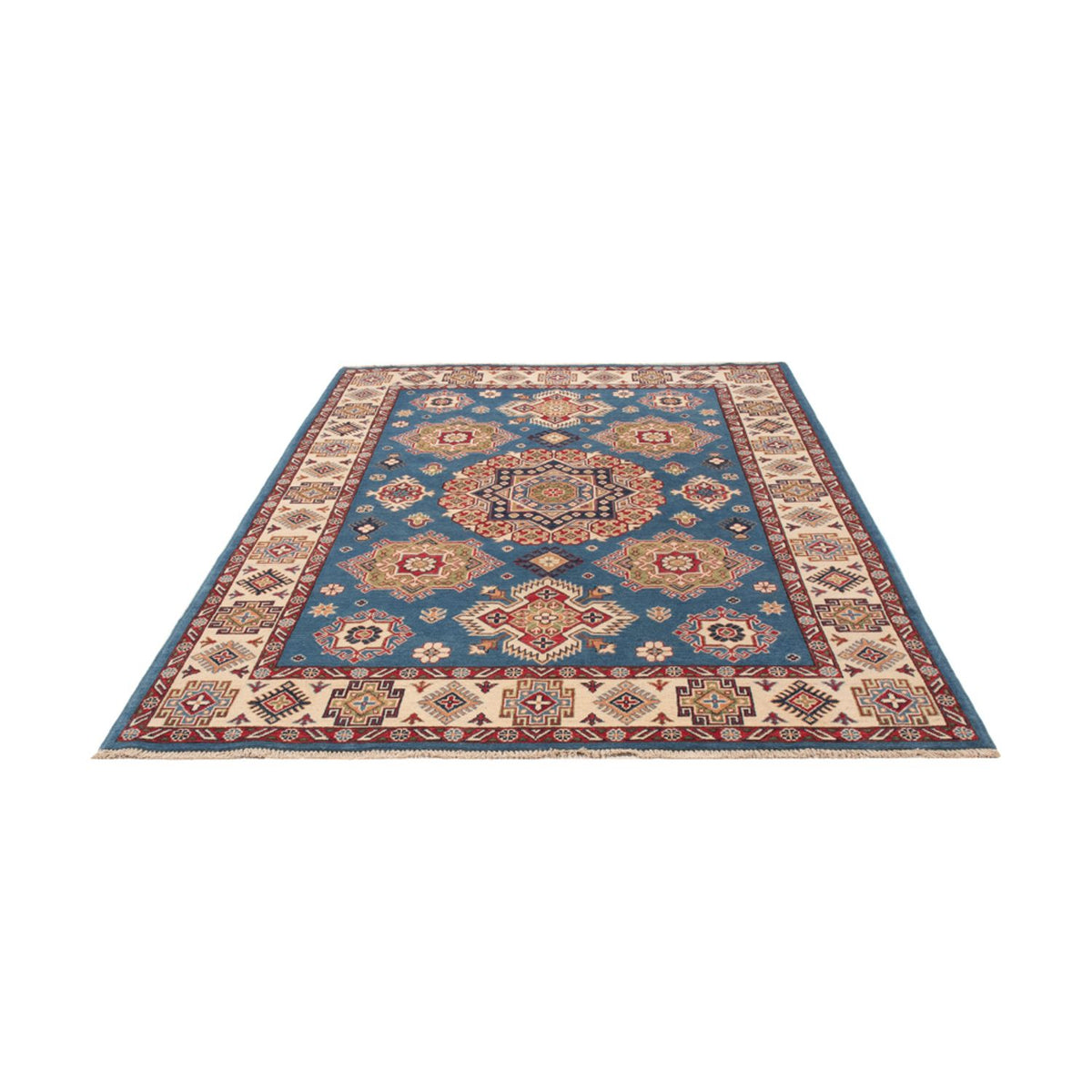 Tapis Ziegler - Kazak - 240 x 167 cm - bleu