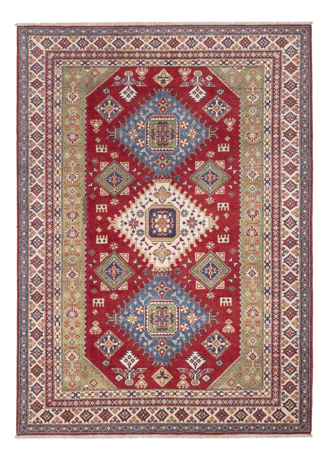 Tapis Ziegler - Kazak - 253 x 186 cm - multicolore