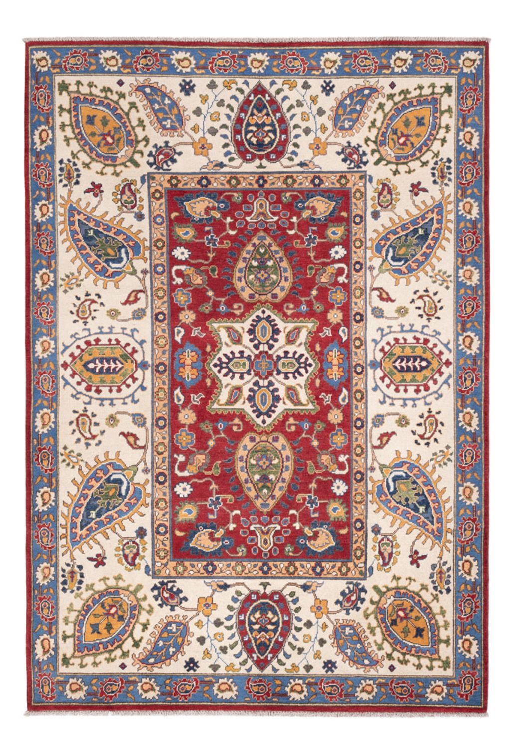 Tapis Ziegler - Kazak - 253 x 173 cm - multicolore
