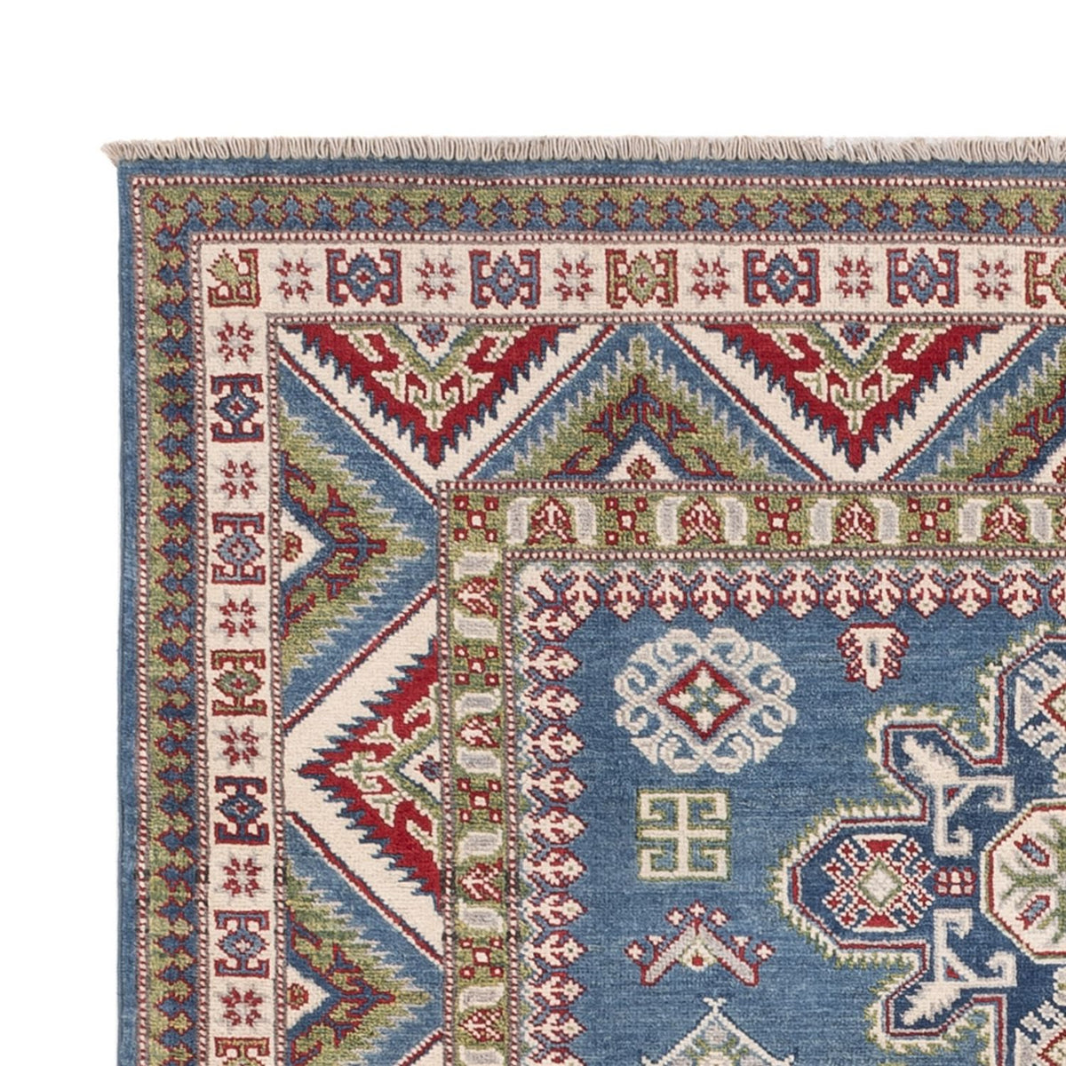 Tapis Ziegler - Kazak - 197 x 149 cm - bleu