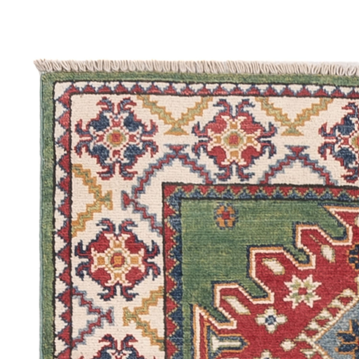 Tapis de couloir Tapis Ziegler - Kazak - 192 x 83 cm - vert