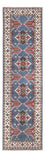 Tapis de couloir Tapis Ziegler - Kazak - 288 x 82 cm - bleu
