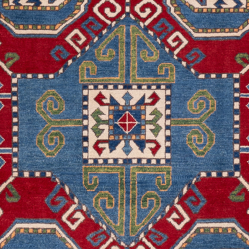 Tapis Ziegler - Kazak - 295 x 203 cm - bleu