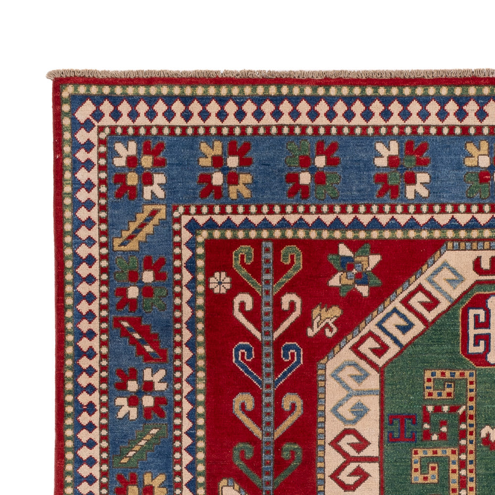 Tapis Ziegler - Kazak - 293 x 200 cm - vert