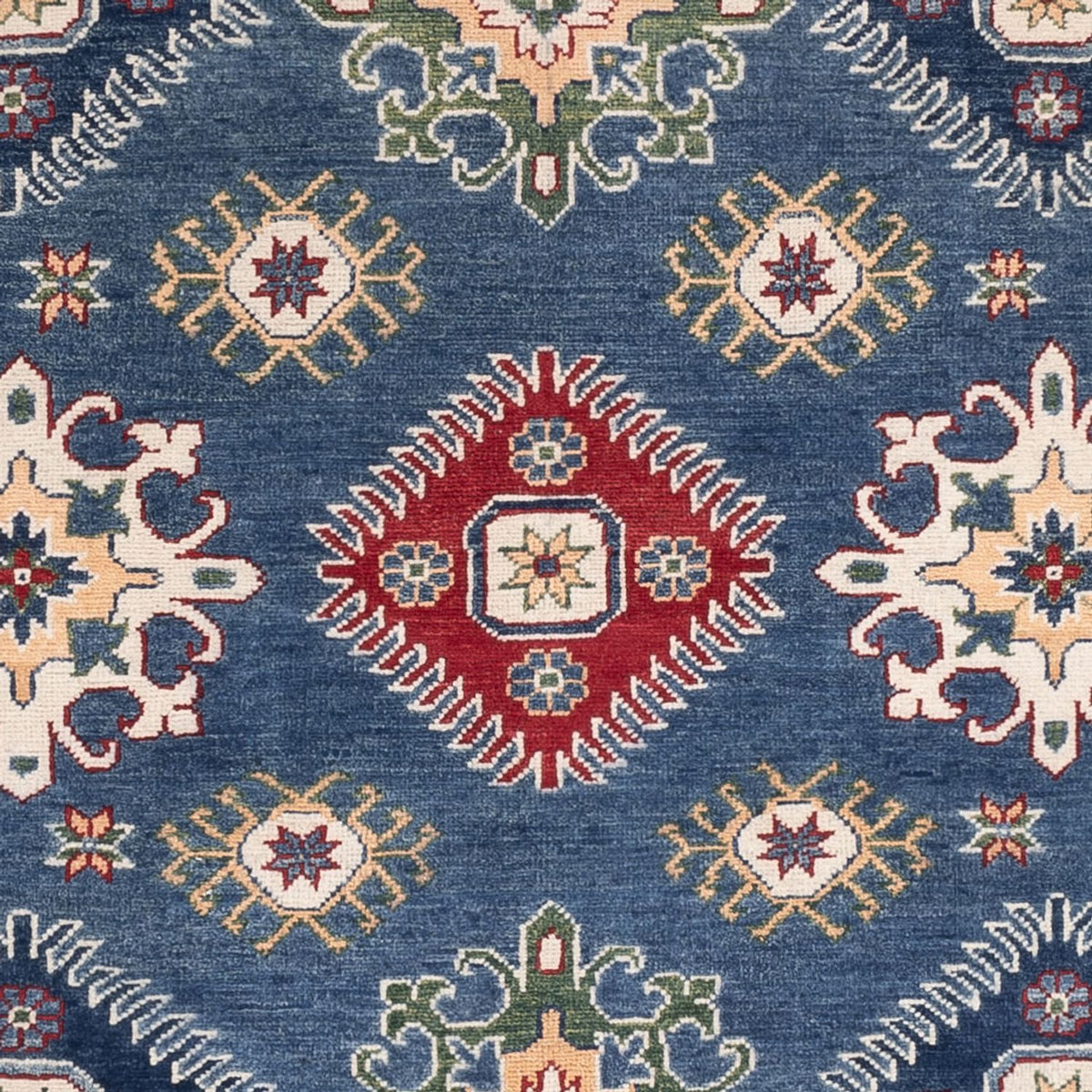 Tapis Ziegler - Kazak - 272 x 184 cm - bleu