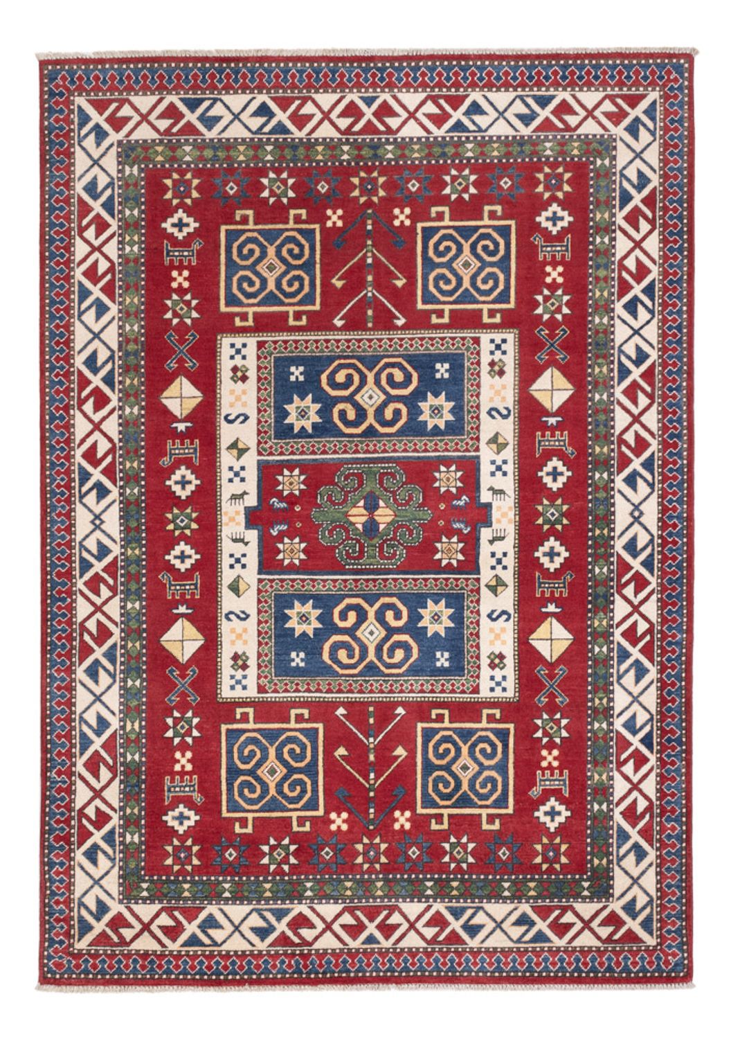 Tapis Ziegler - Kazak - 238 x 169 cm - multicolore
