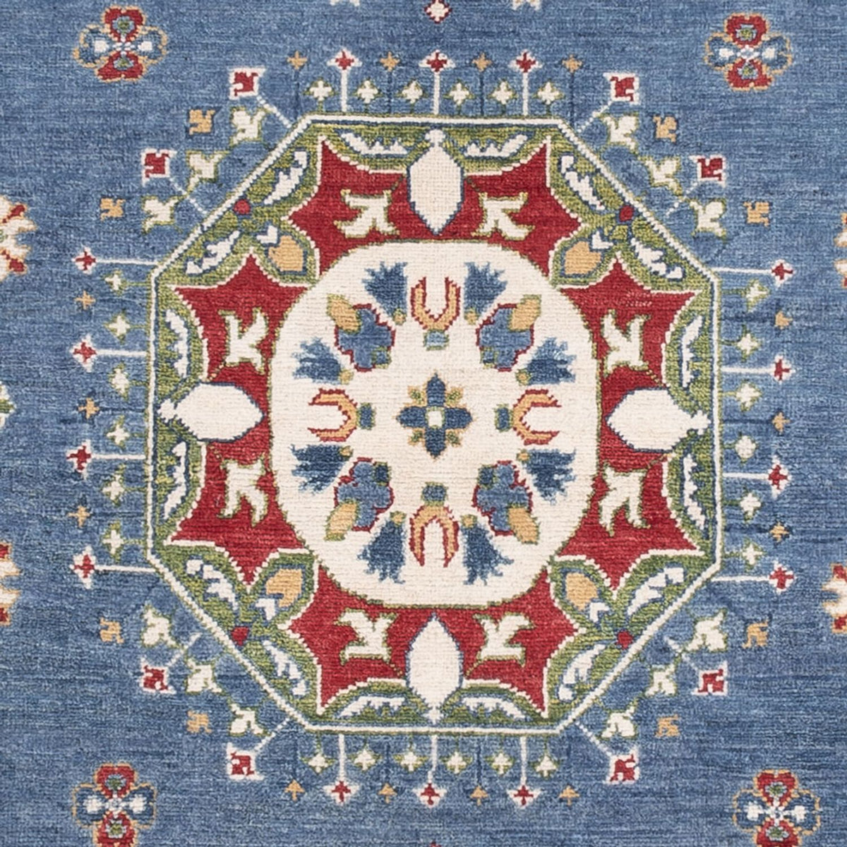 Tapis Ziegler - Kazak - 234 x 170 cm - bleu