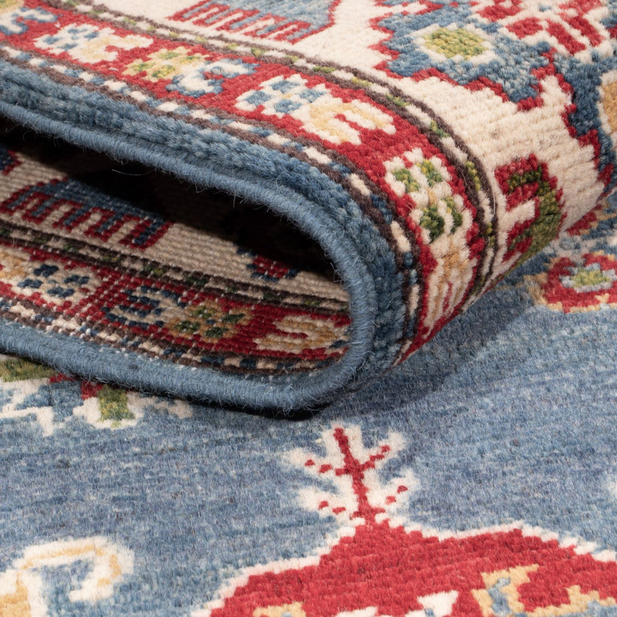 Tapis Ziegler - Kazak - 234 x 170 cm - bleu