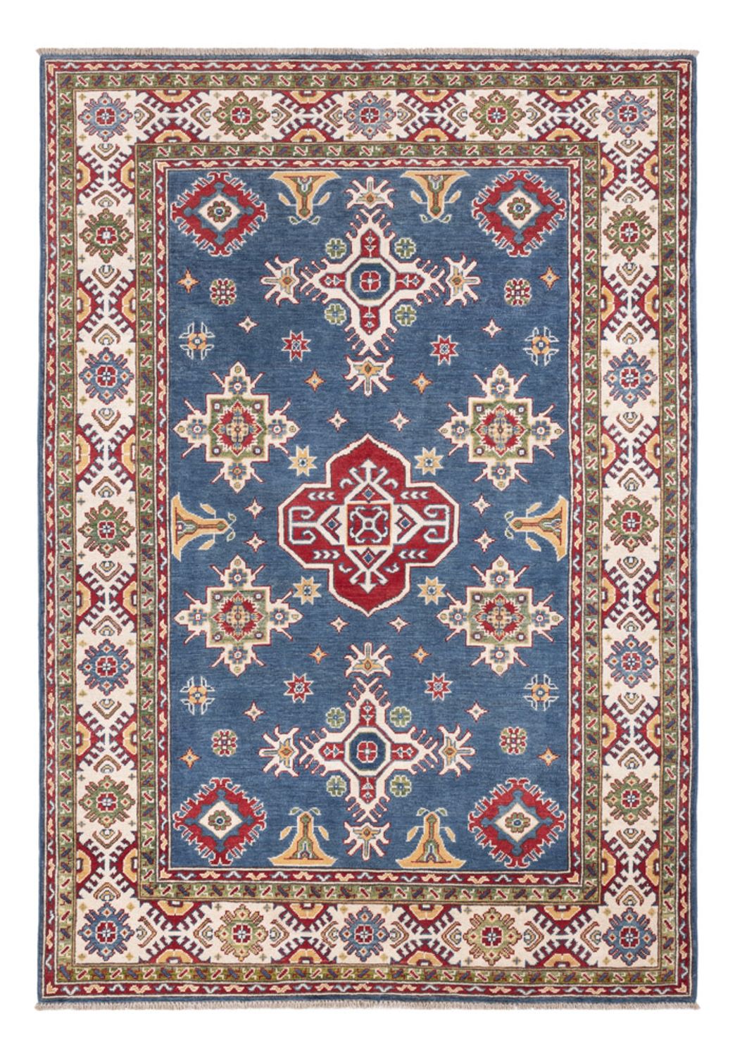 Tapis Ziegler - Kazak - 245 x 171 cm - bleu