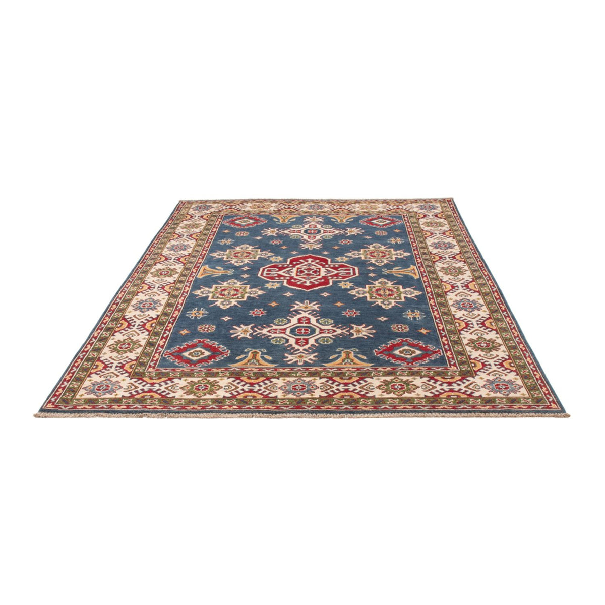 Tapis Ziegler - Kazak - 245 x 171 cm - bleu