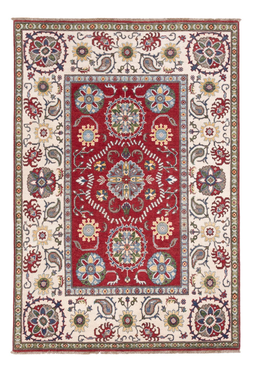 Tapis Ziegler - Kazak - 218 x 150 cm - rouge