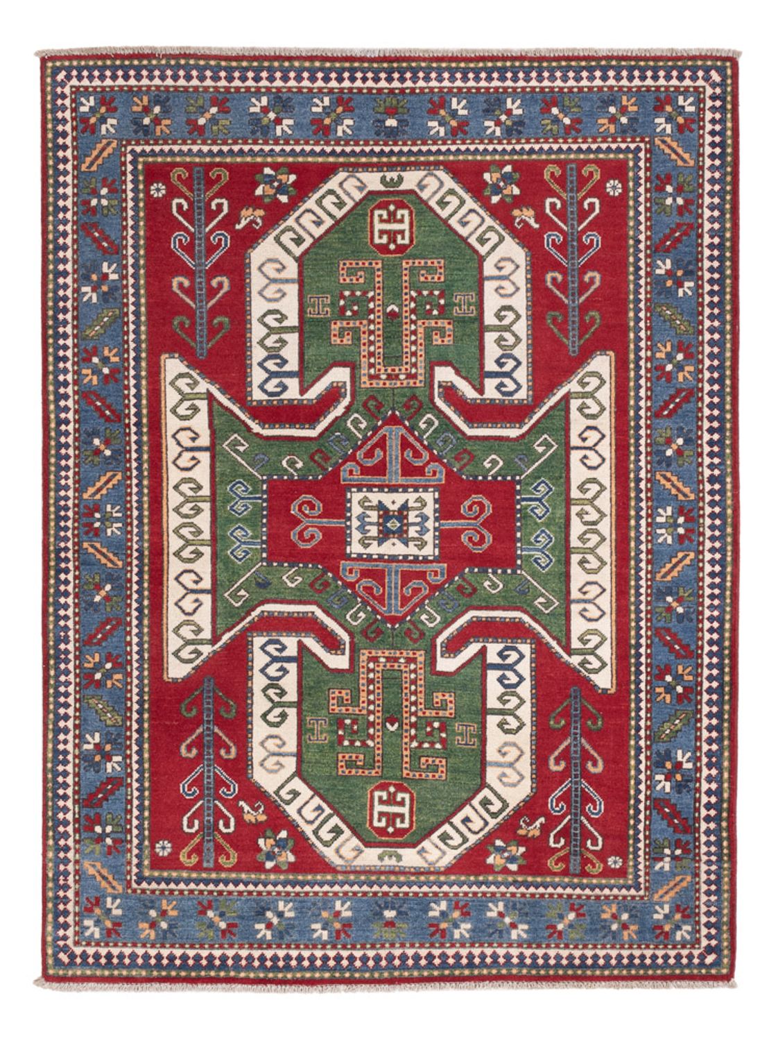 Tapis Ziegler - Kazak - 201 x 151 cm - multicolore