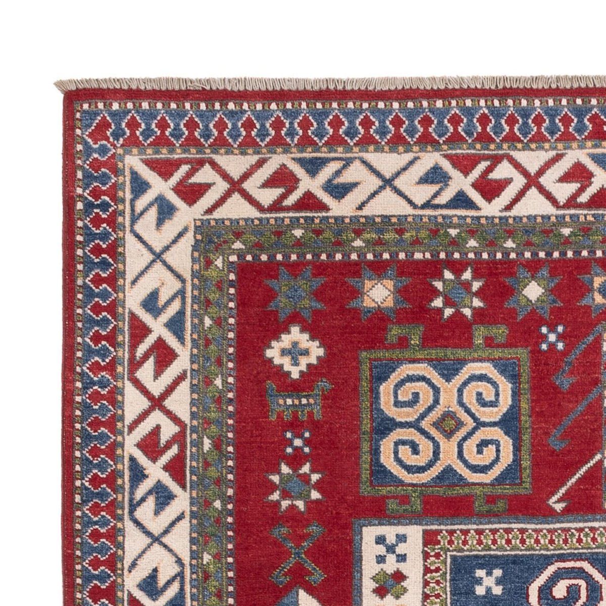 Tapis Ziegler - Kazak - 202 x 150 cm - multicolore