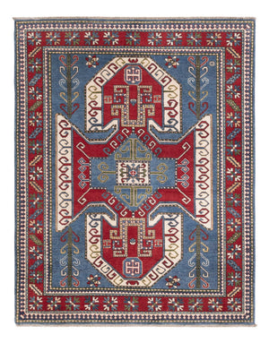 Tapis Ziegler - Kazak - 198 x 153 cm - multicolore