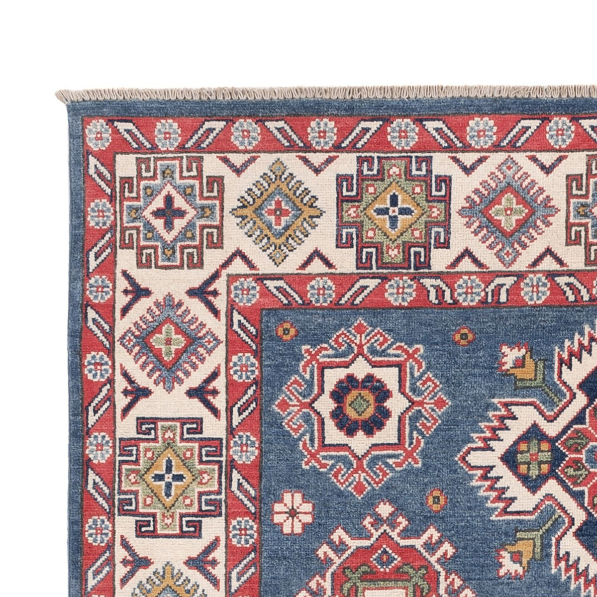 Tapis Ziegler - Kazak - 205 x 152 cm - bleu
