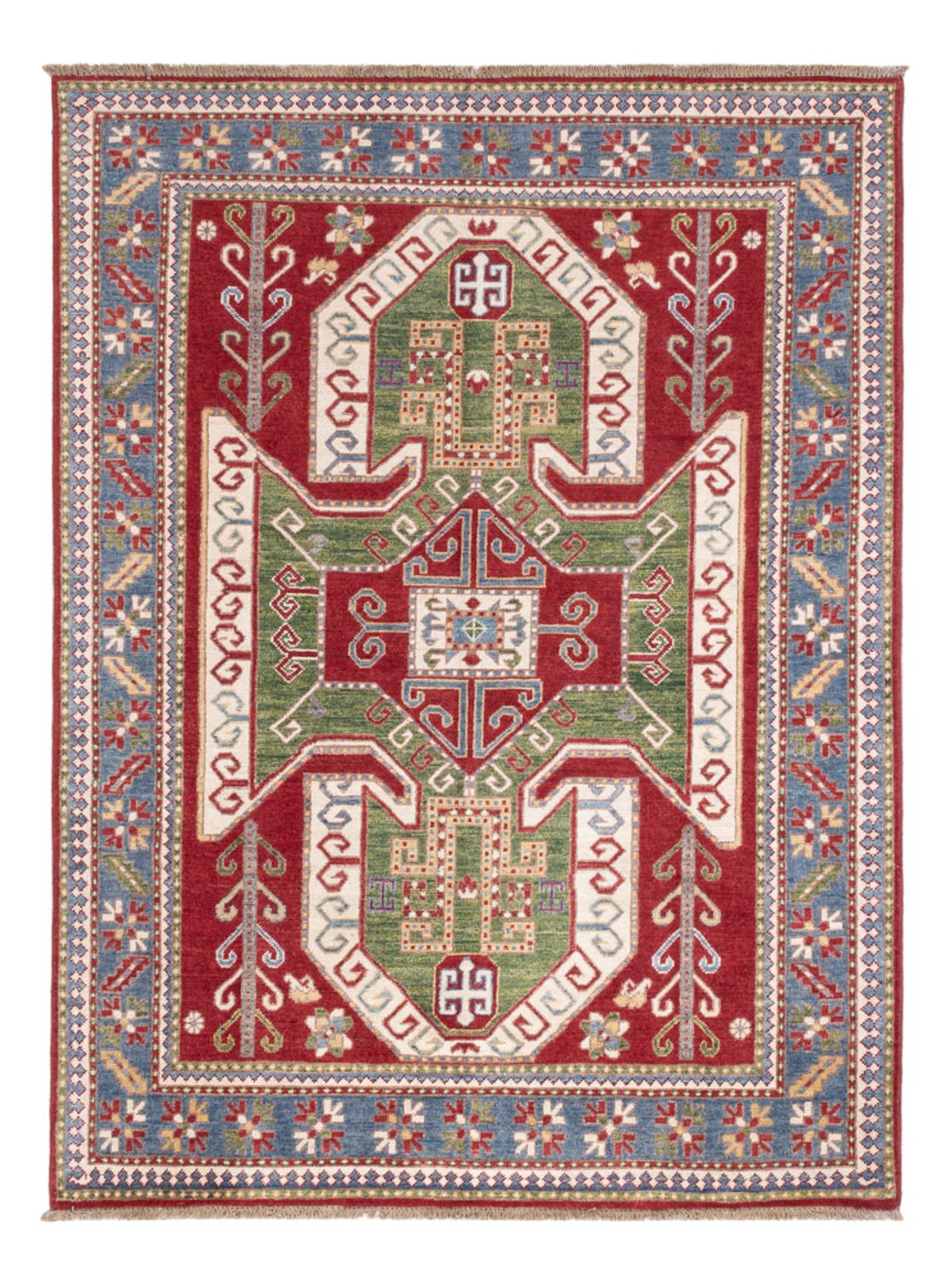 Tapis Ziegler - Kazak - 204 x 148 cm - multicolore