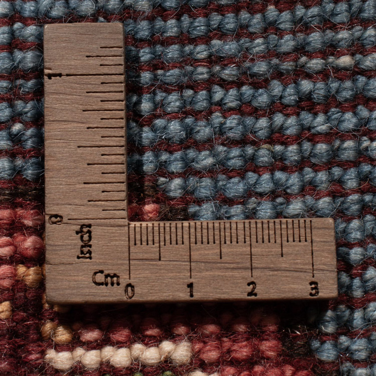 Tapis de couloir Tapis Ziegler - Kazak - 296 x 78 cm - bleu