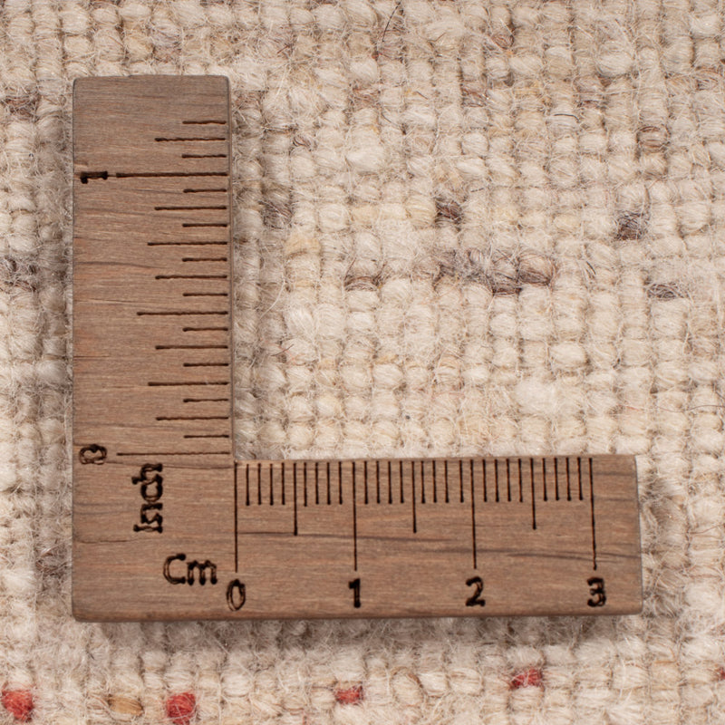 Tapis Gabbeh - Loribaft Indus - 242 x 176 cm - beige clair