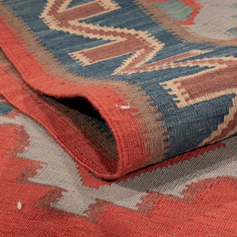 Tapis Kelim - Oriental - Royal - 253 x 177 cm - rouge