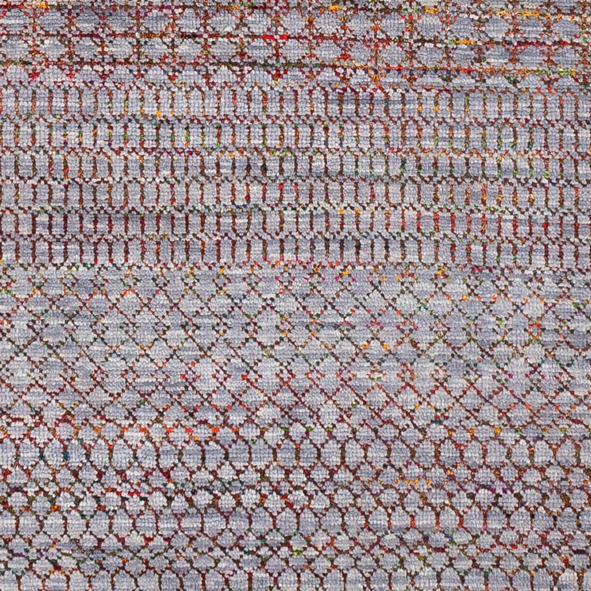 Tapis design - 297 x 250 cm - bleu foncé