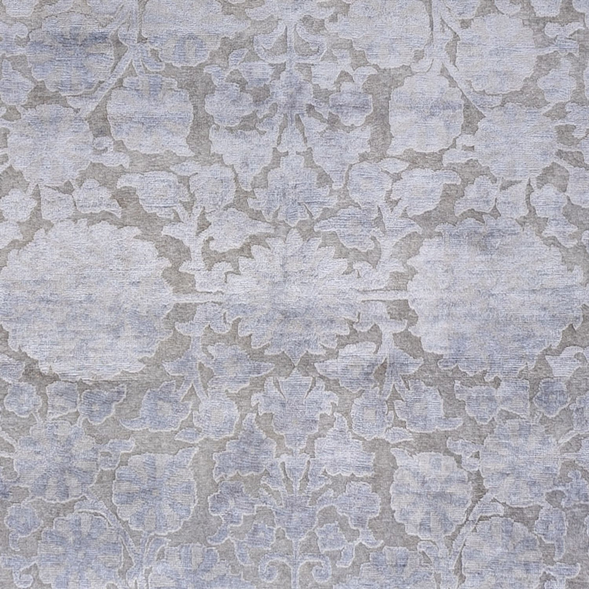 Tapis design - 294 x 246 cm - argent