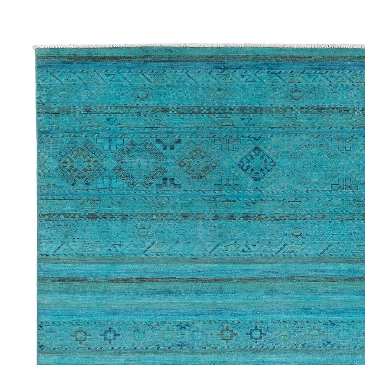 Tapis design - 300 x 247 cm - turquoise