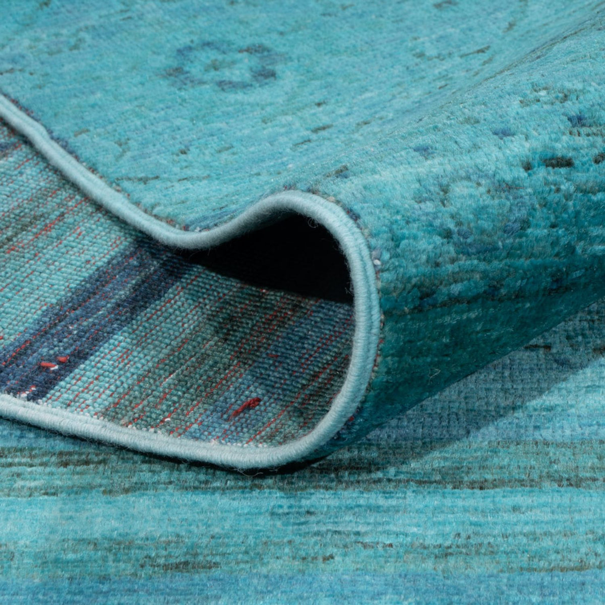 Tapis design - 288 x 240 cm - turquoise