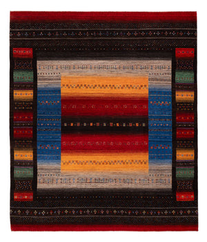 Tapis Gabbeh - Loribaft Indus - 304 x 257 cm - multicolore