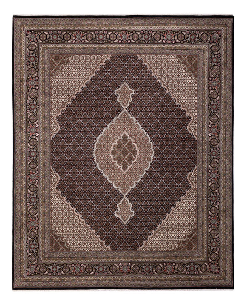 Tapis oriental - Tabriz - 305 x 250 cm - beige foncé