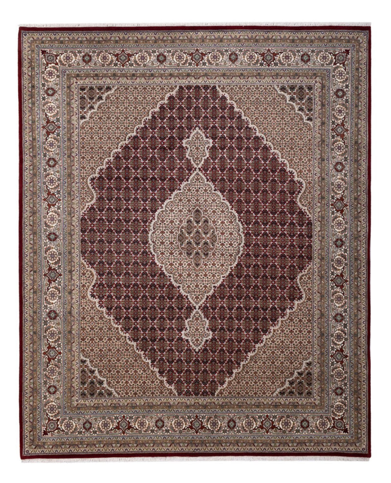 Tapis oriental - Tabriz - 306 x 248 cm - beige foncé