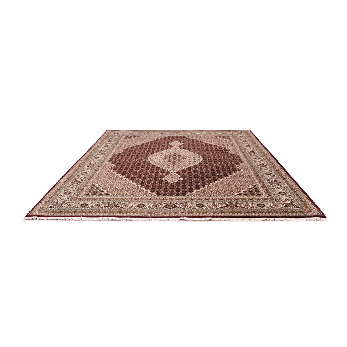 Tapis oriental - Tabriz - 306 x 248 cm - beige foncé