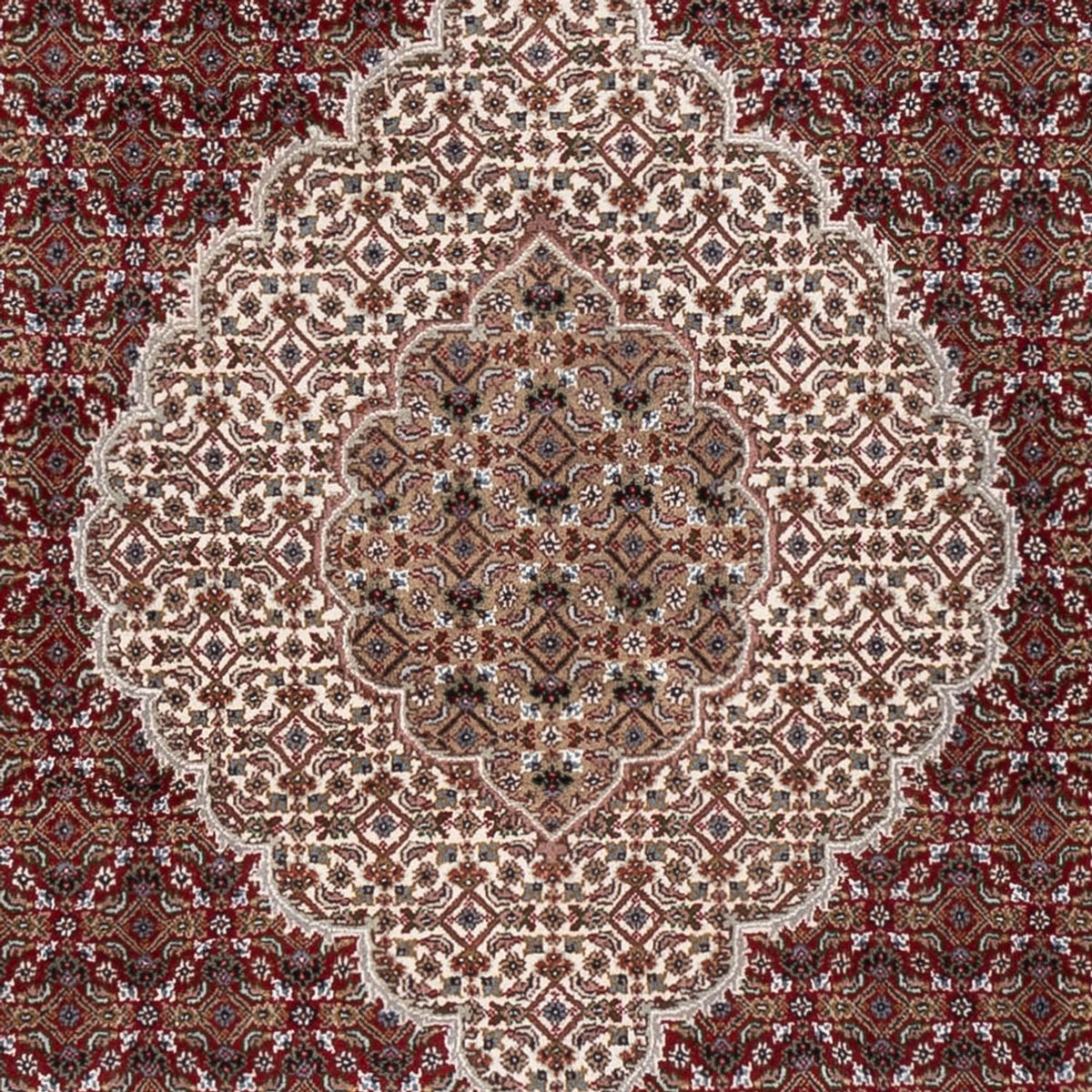 Tapis oriental - Tabriz - 303 x 253 cm - beige foncé