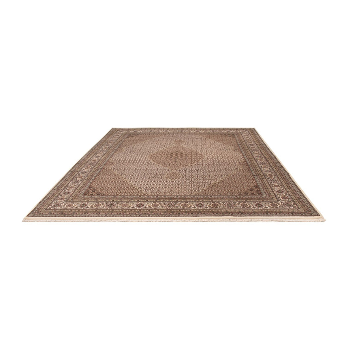 Tapis oriental - Tabriz - 304 x 249 cm - beige foncé