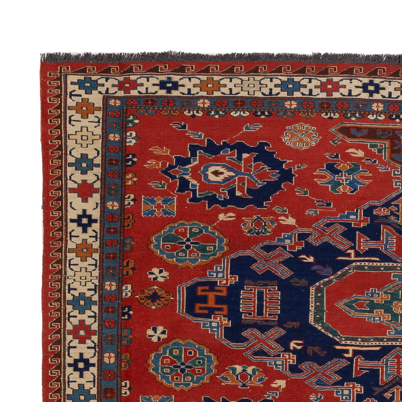 Tapis Kelim - Oriental - Soumak - 263 x 178 cm - rouge