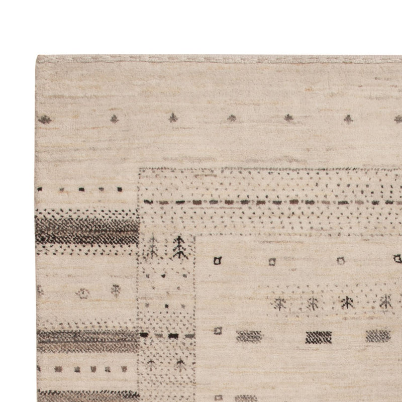 Tapis Gabbeh - Loribaft Indus - 152 x 105 cm - crème