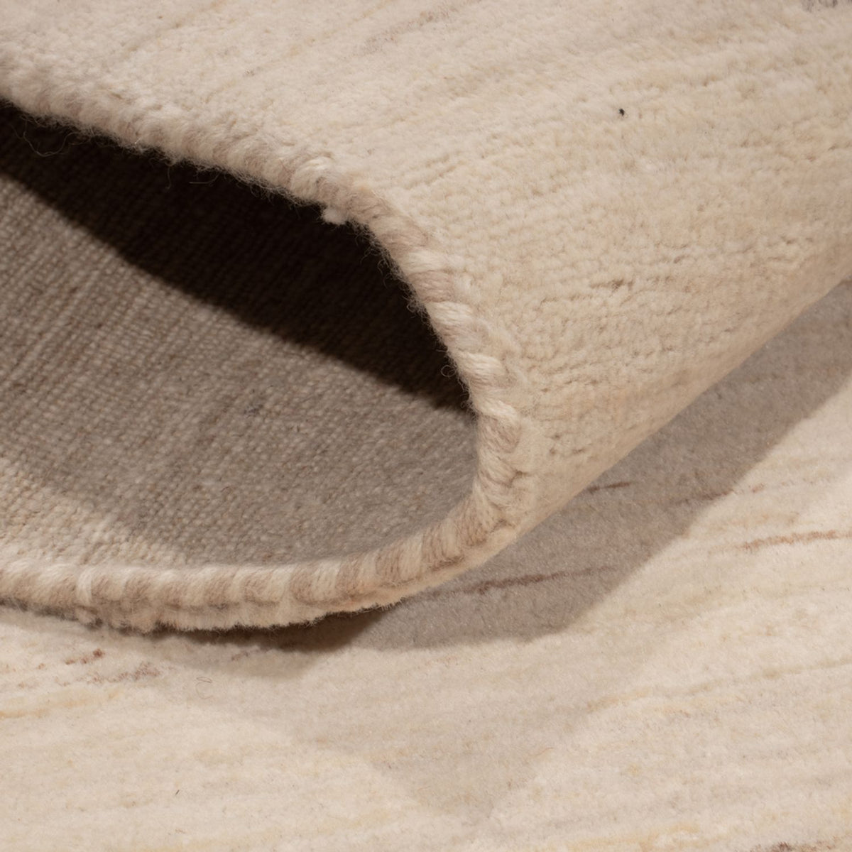 Tapis Gabbeh - Loribaft Indus - 152 x 104 cm - crème