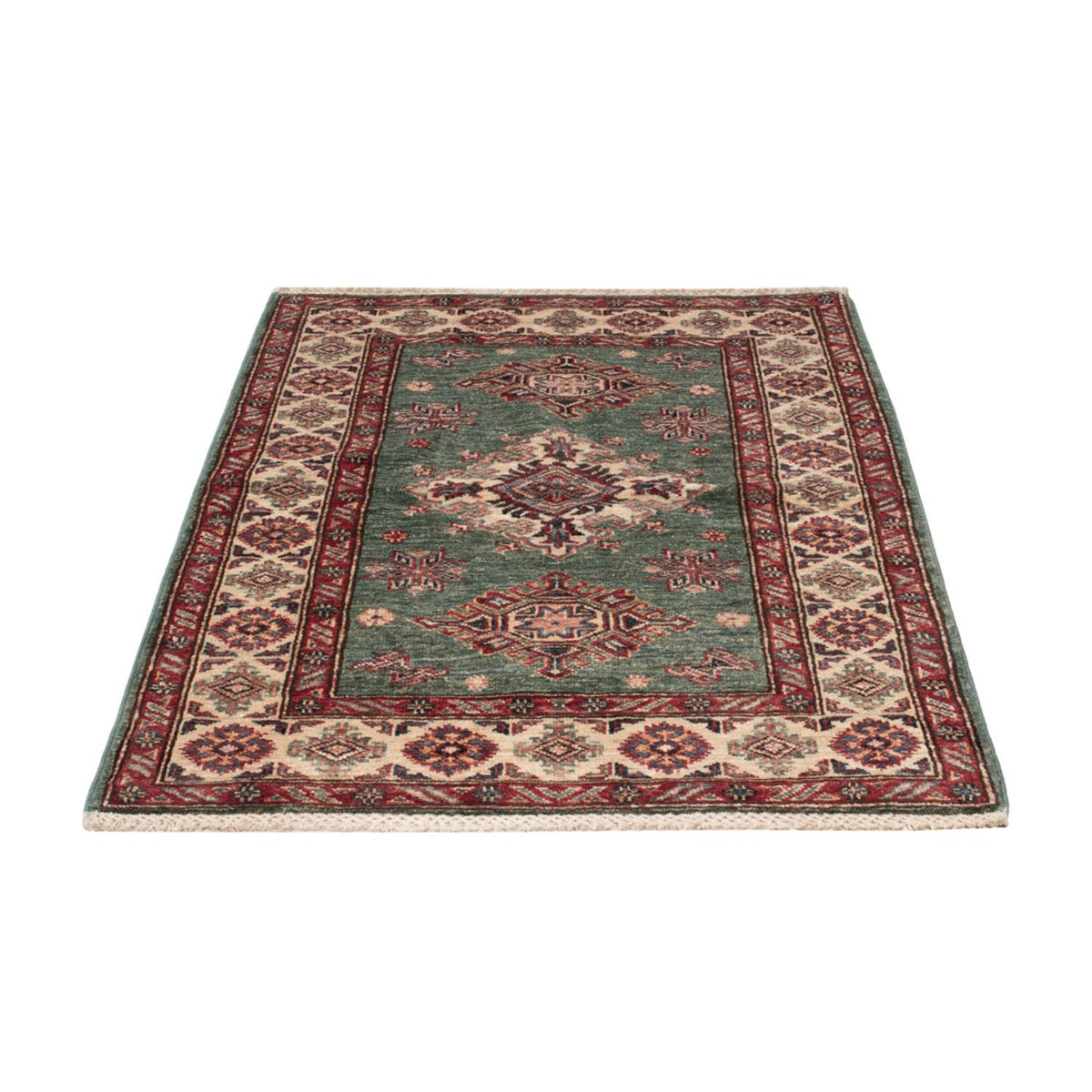 Tapis Ziegler - Kazak - 117 x 85 cm - vert