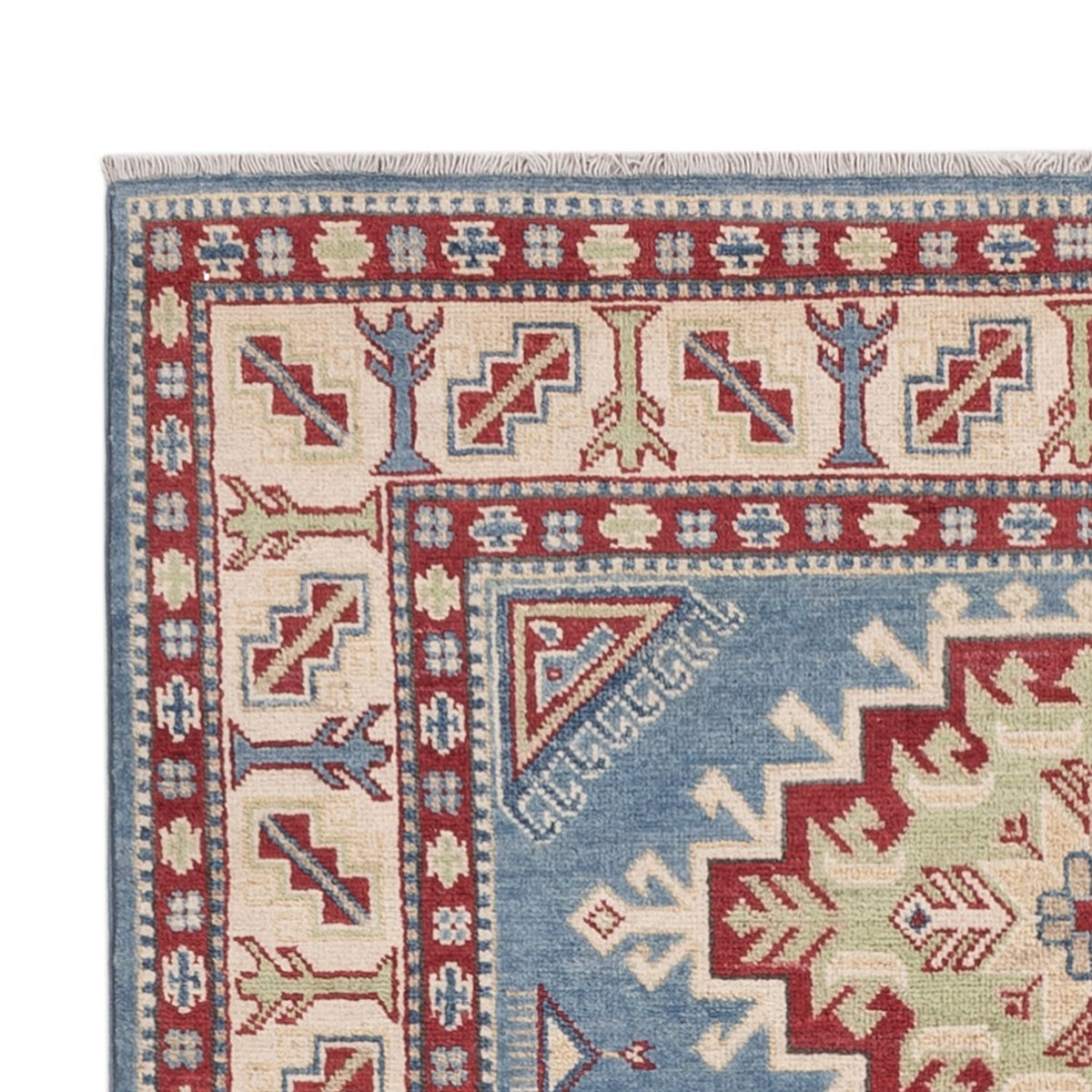 Tapis Ziegler - Kazak - 183 x 118 cm - bleu clair