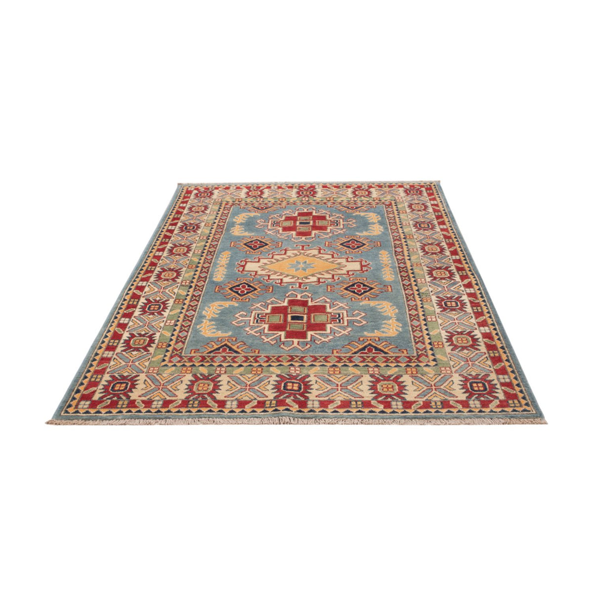Tapis Ziegler - Kazak - 180 x 120 cm - bleu clair