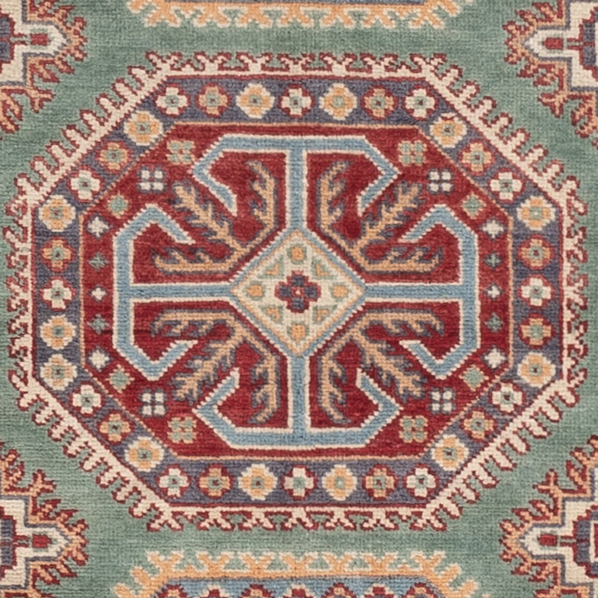 Tapis Ziegler - Kazak - 178 x 122 cm - vert